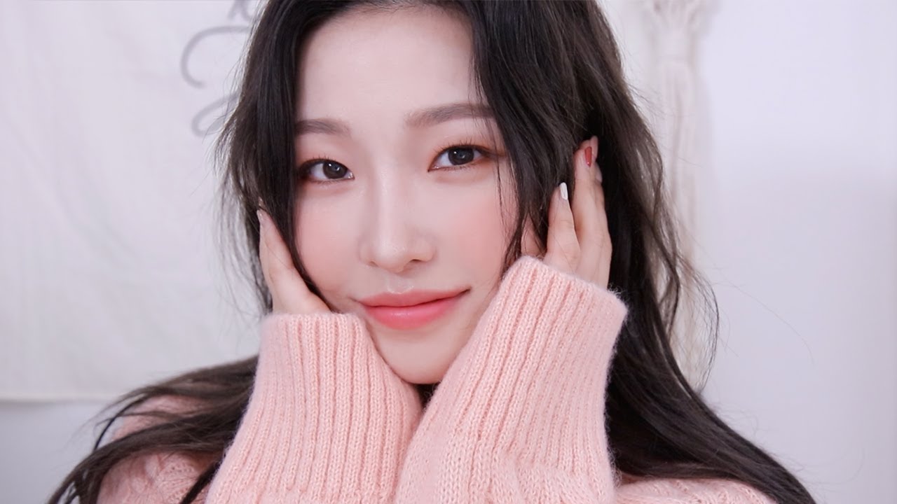 espñ/eng/日本語) 겨울에 포근, 따스한 코랄 메이크업💖 인생블러셔 발견!ㅣCoral Makeupㅣ아랑