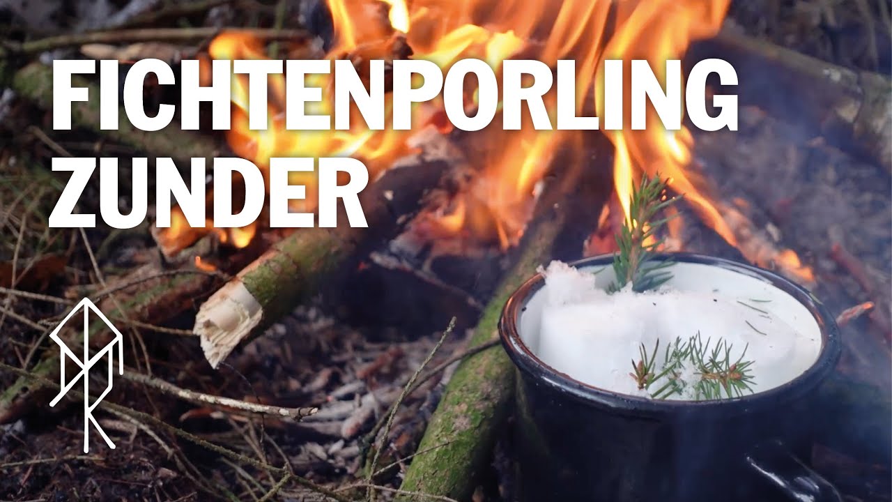 Zunder Herstellen zum Feuerschlagen - Herstellung & Feuerschlag Test│ Bushcraft │ Survival │ Urviech