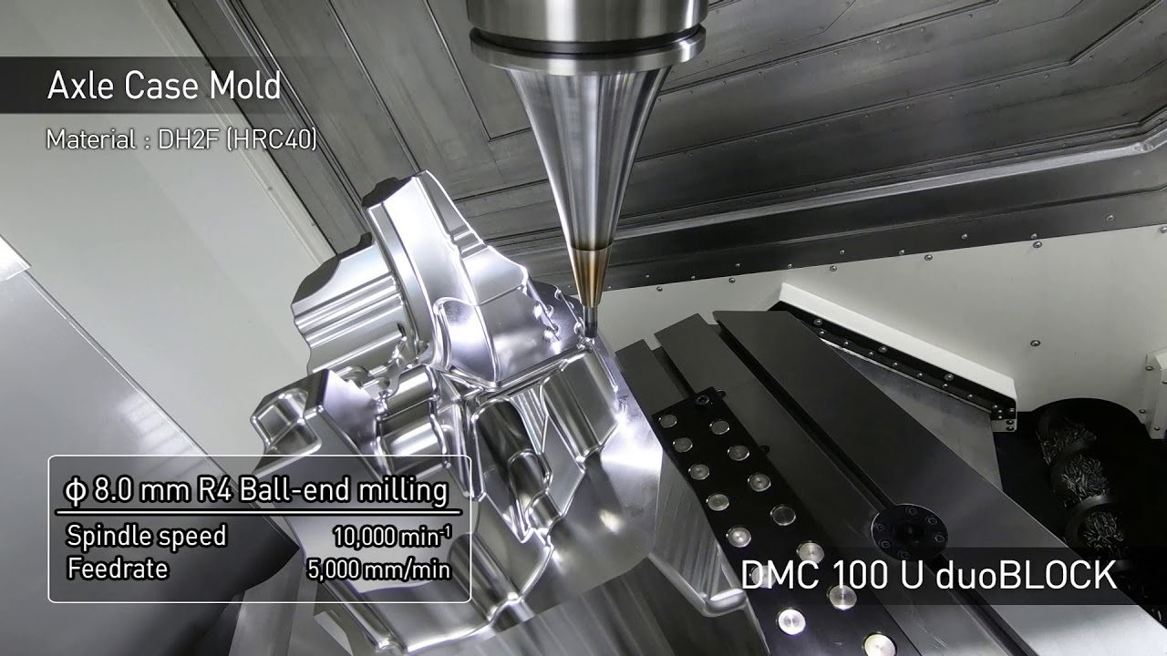 DMC 100 U duoBLOCK　アクスルケース金型/Axle case mold