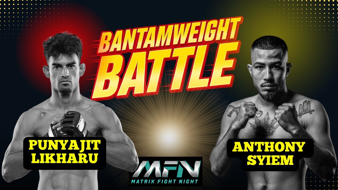 Punyajit Likharu Takes on Anthony Syiem in EPIC Indian MMA Bantamweight Fight