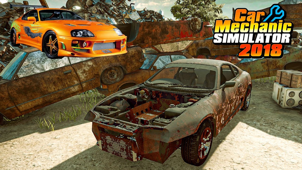 EP.2 เปลี่ยนเศษเหล็กให้เป็นรถซิ่ง (Toyota Supra Car Mechanic Simulator 2018)