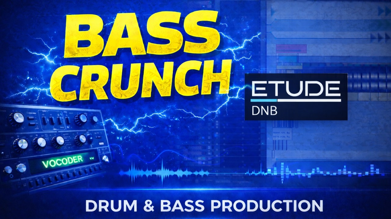 How To Add Crunch To Bass Using a Vocoder DnB Sound Design