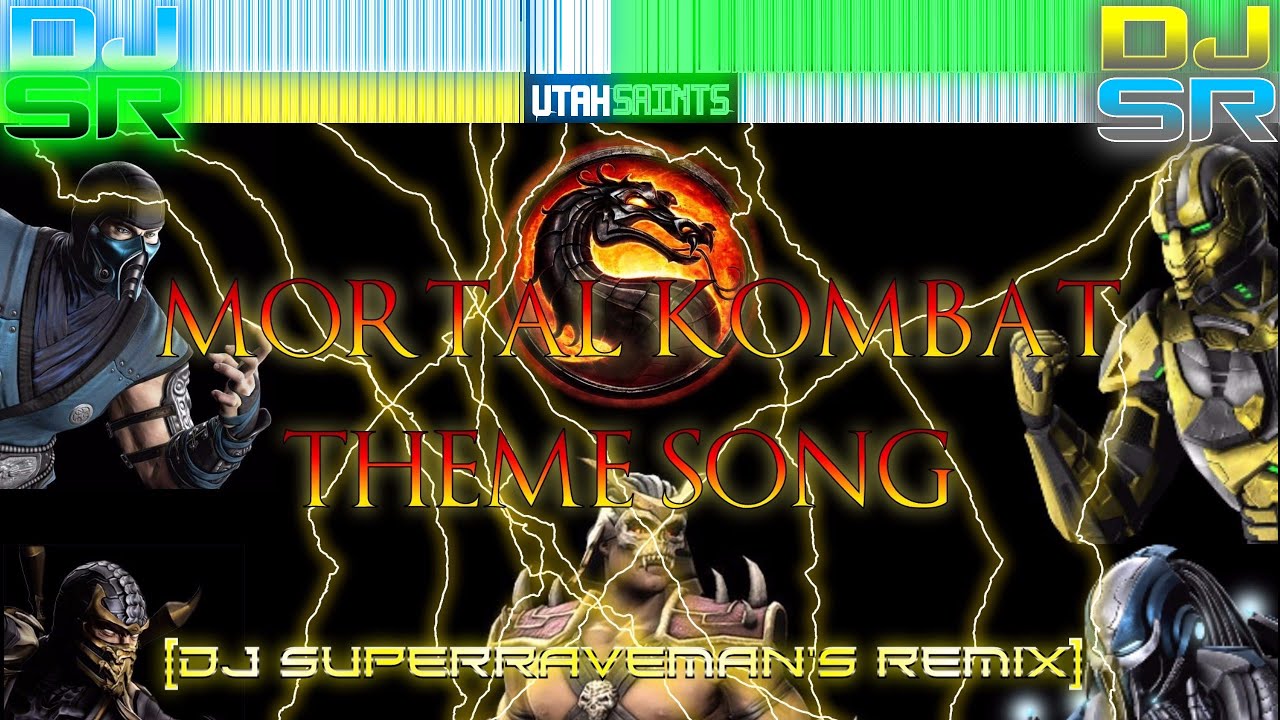Utah Saints - Mortal Kombat Theme Song [DJ SuperRaveman's Hard Techno Remix]