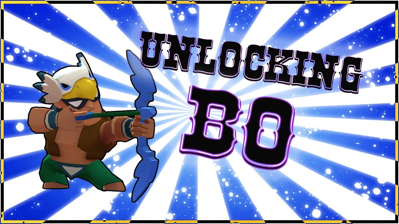 BRAWL STARS | Unlocking Brawler Bo | Gemming Brawl Boxes opening and gameplay