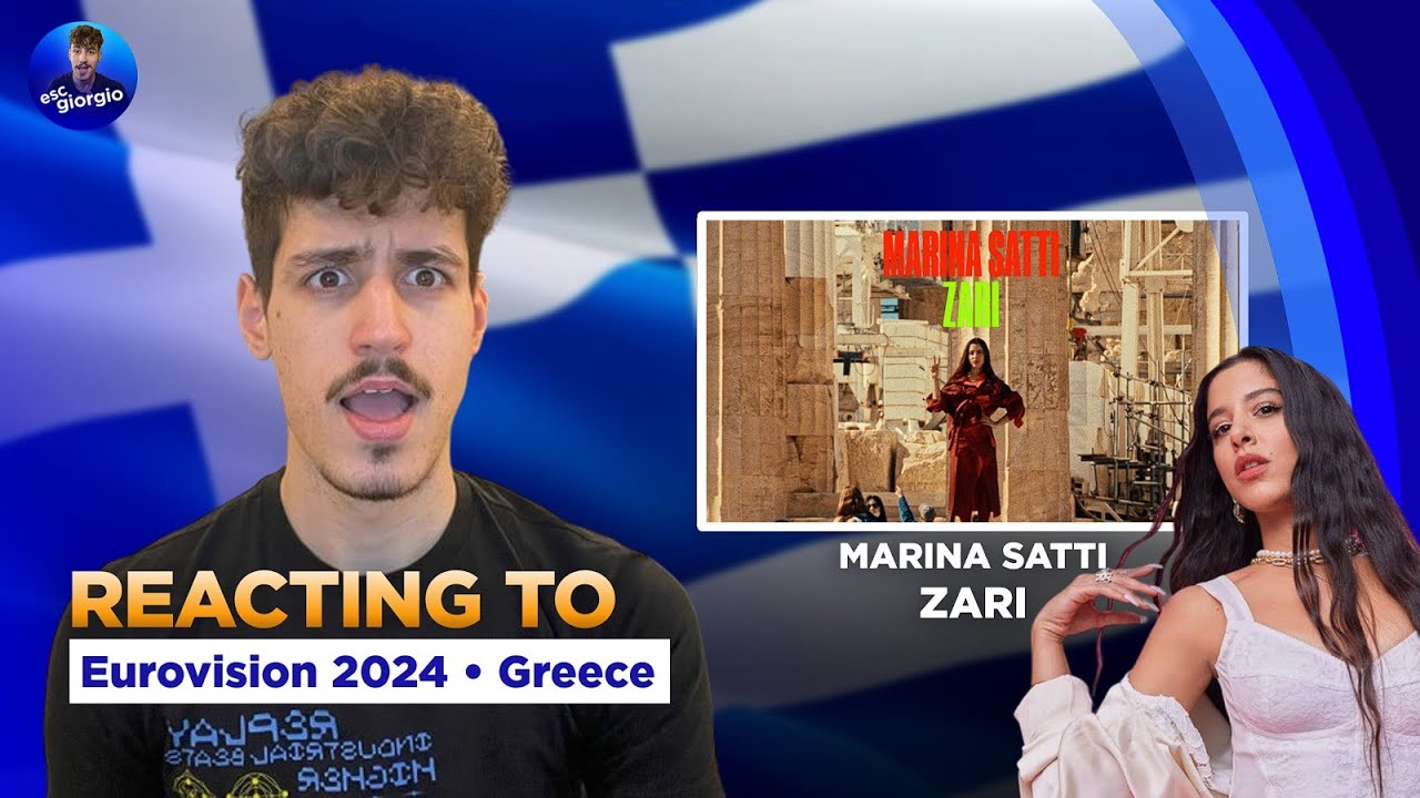 Reacting to ZARI by Marina Satti (Greece 🇬🇷 Eurovision 2024)