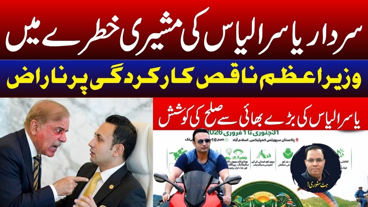 End of Advisor Tenure? PM’s Strict Stance Against Yasir Ilyas | Hit Story SardarYasirIlyas #pmo