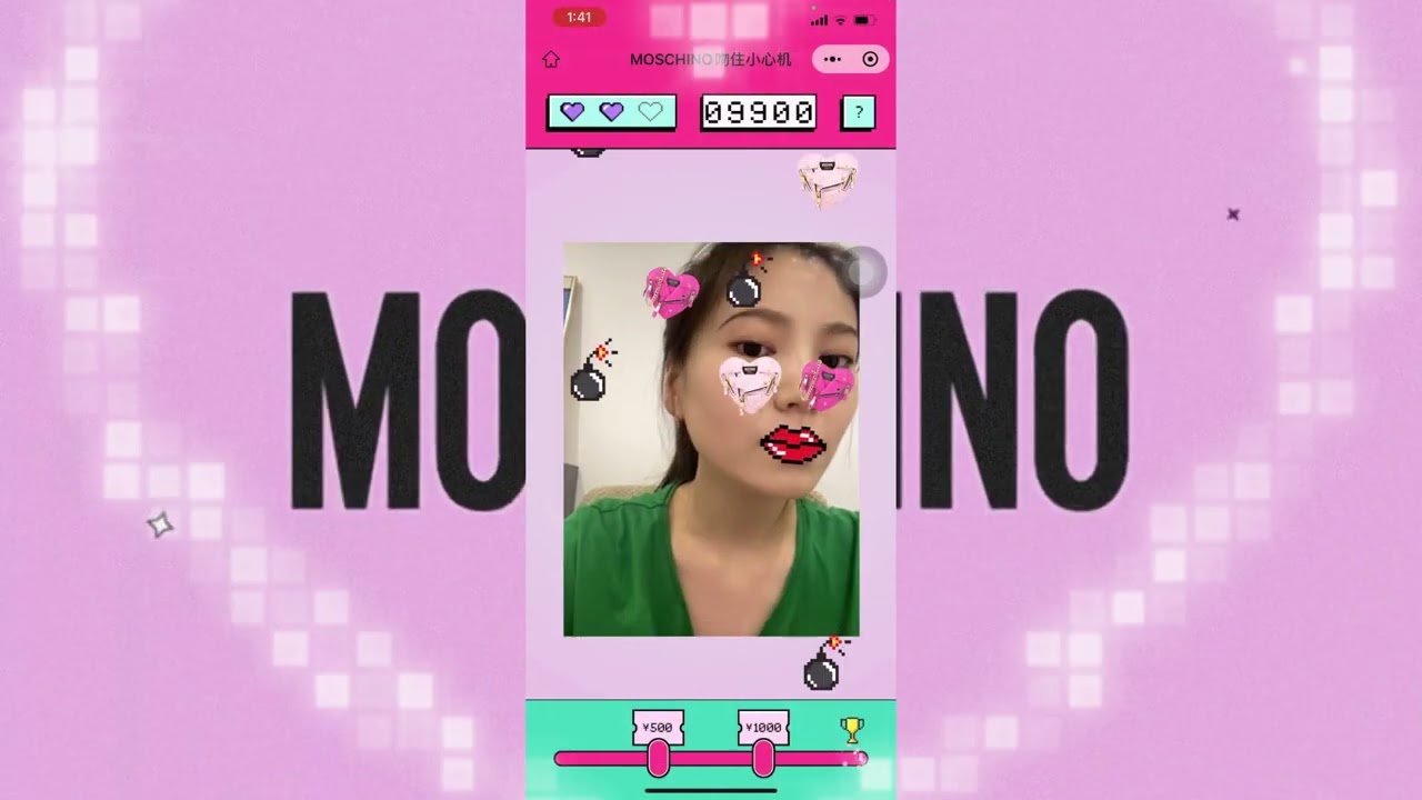 AR Filter | Moschino AR Game Advertising Campaign
