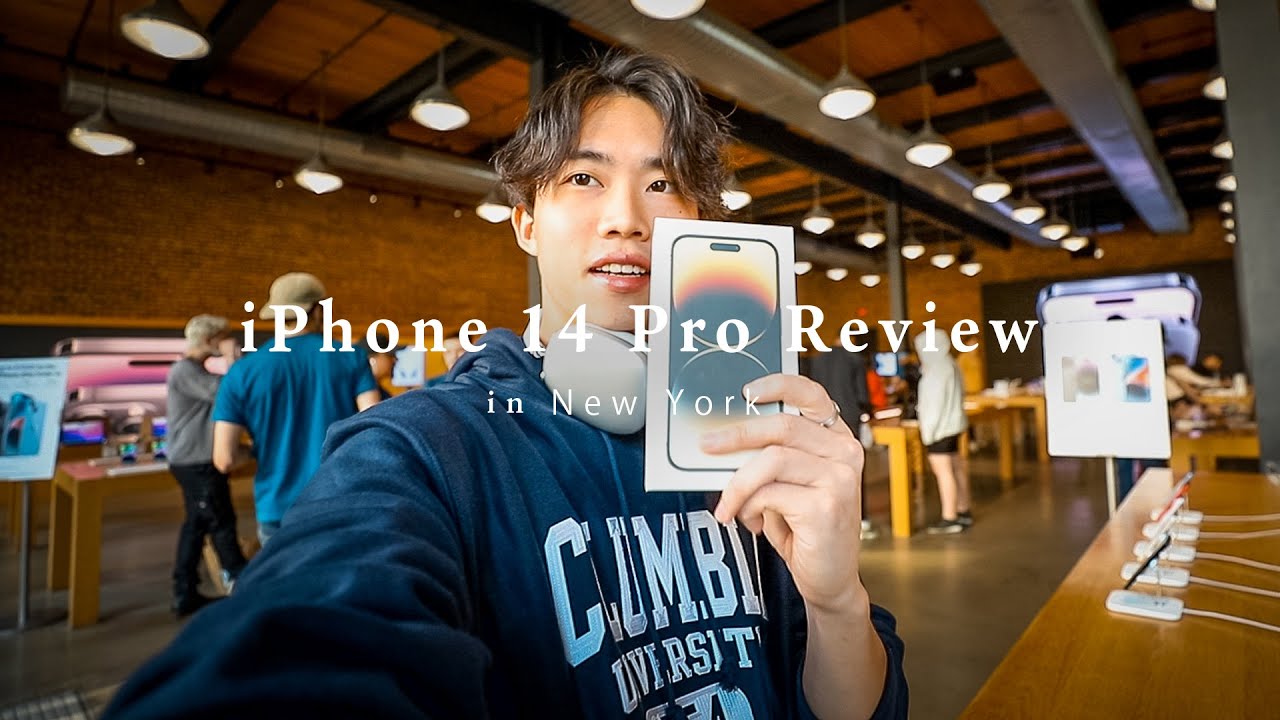 【新発売】今話題のiPhone 14 Proをアメリカで直接買ってきたぞ！！| Vlog + Review