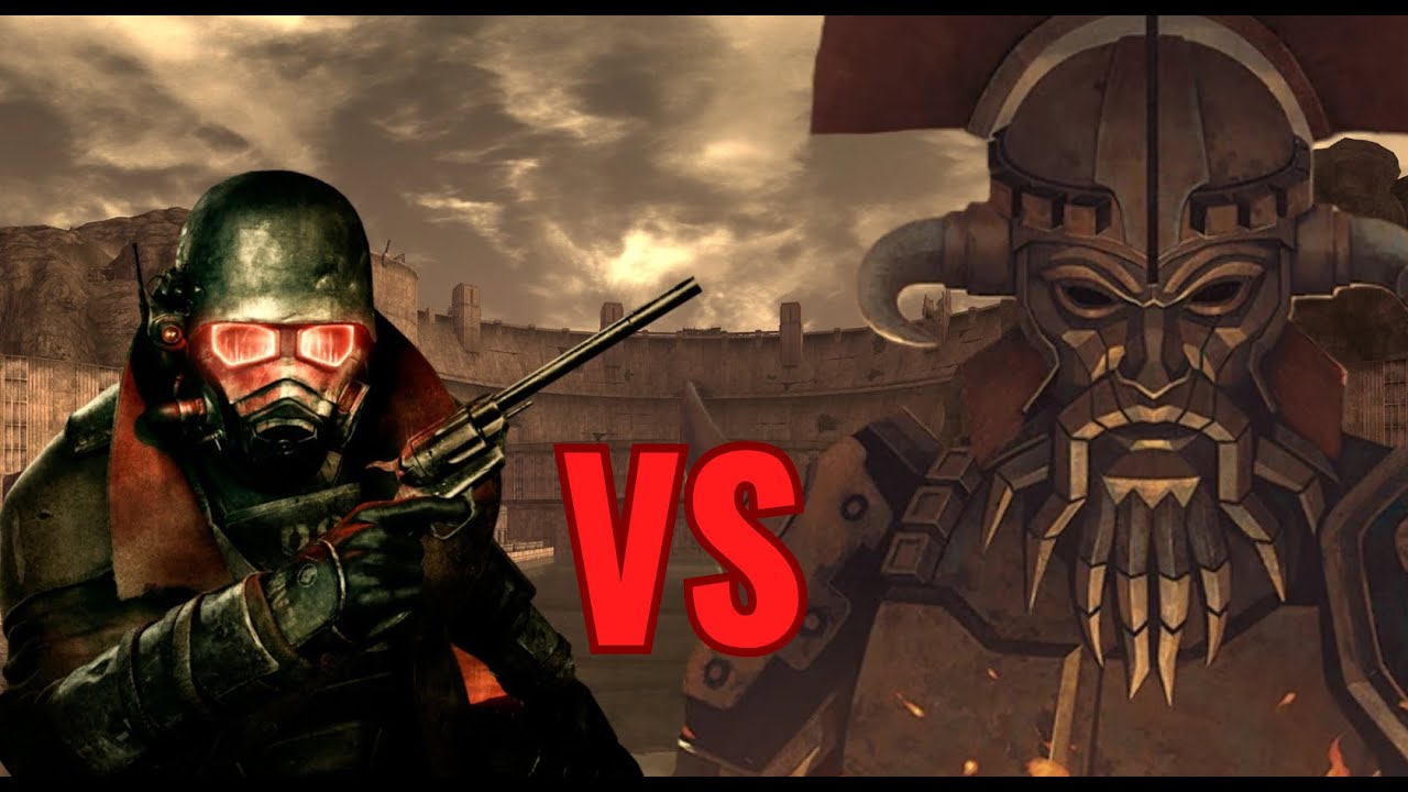 FALLOUT NEW VEGAS - LEVEL 50 CANON COURIER BUILD VS LA PRESA HOOVER