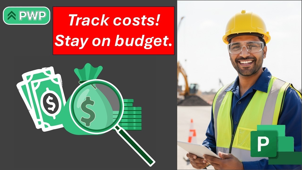#56 MS Project - Track Project Costs Like a Pro