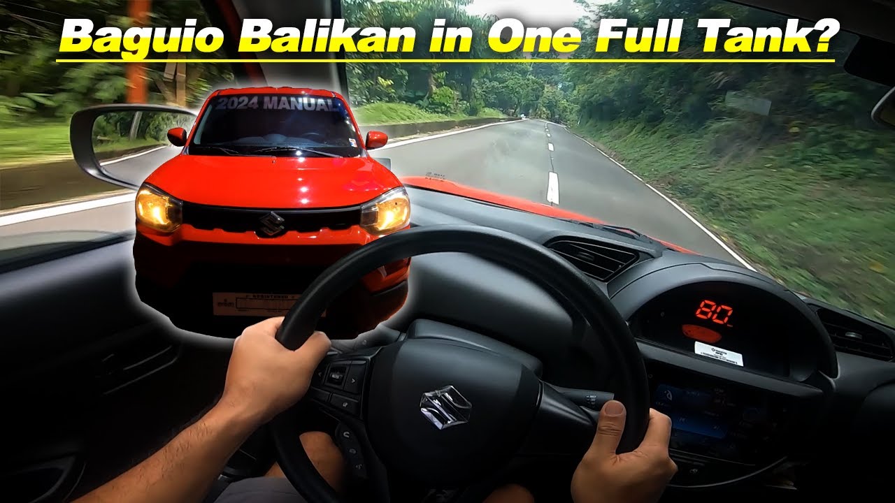 Baguio Balikan Challenge | 2024 Suzuki S Presso Fuel Economy Test Drive
