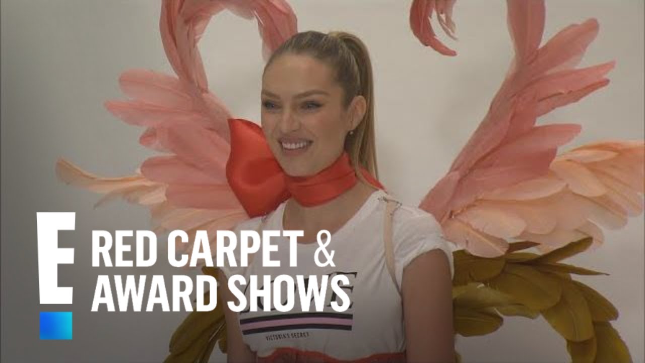 Примерка Кэндис Свейнпол на показе мод Victoria's Secret | Красная дорожка и церемонии награждени...