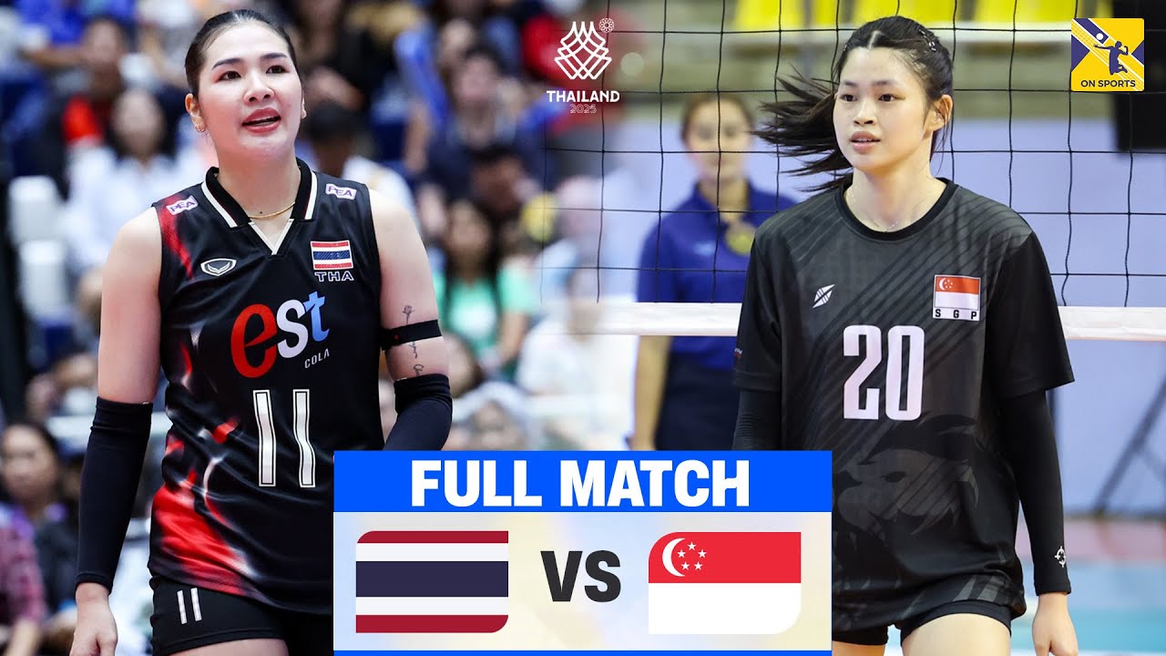 FULL HD | THAILAND vs SINGAPORE | Sasipapron phô diễn đẳng cấp