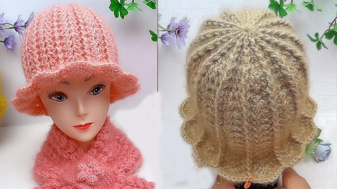 Crochet Winter Bucket Hat 🧶 | Easy Front Post Stitch Tutorial for Beginners