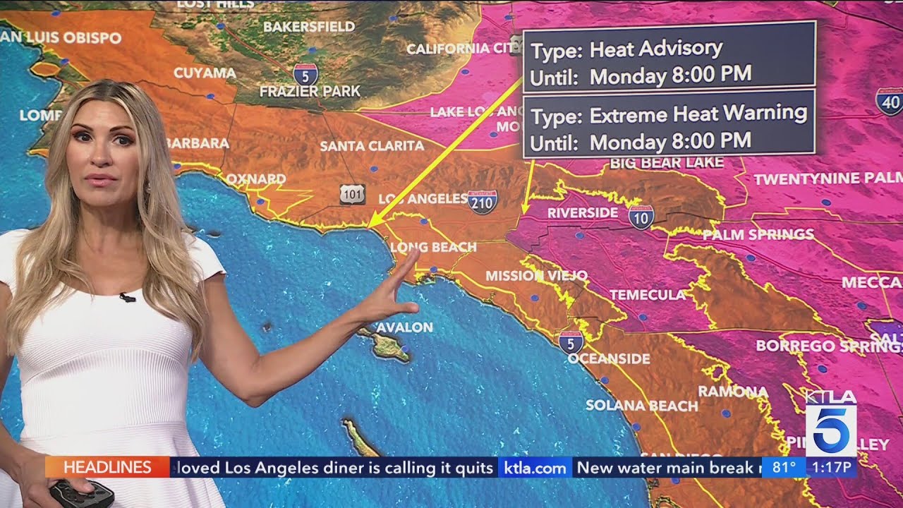 Thursday expected to be hottest day of latest heatwave in Southern California