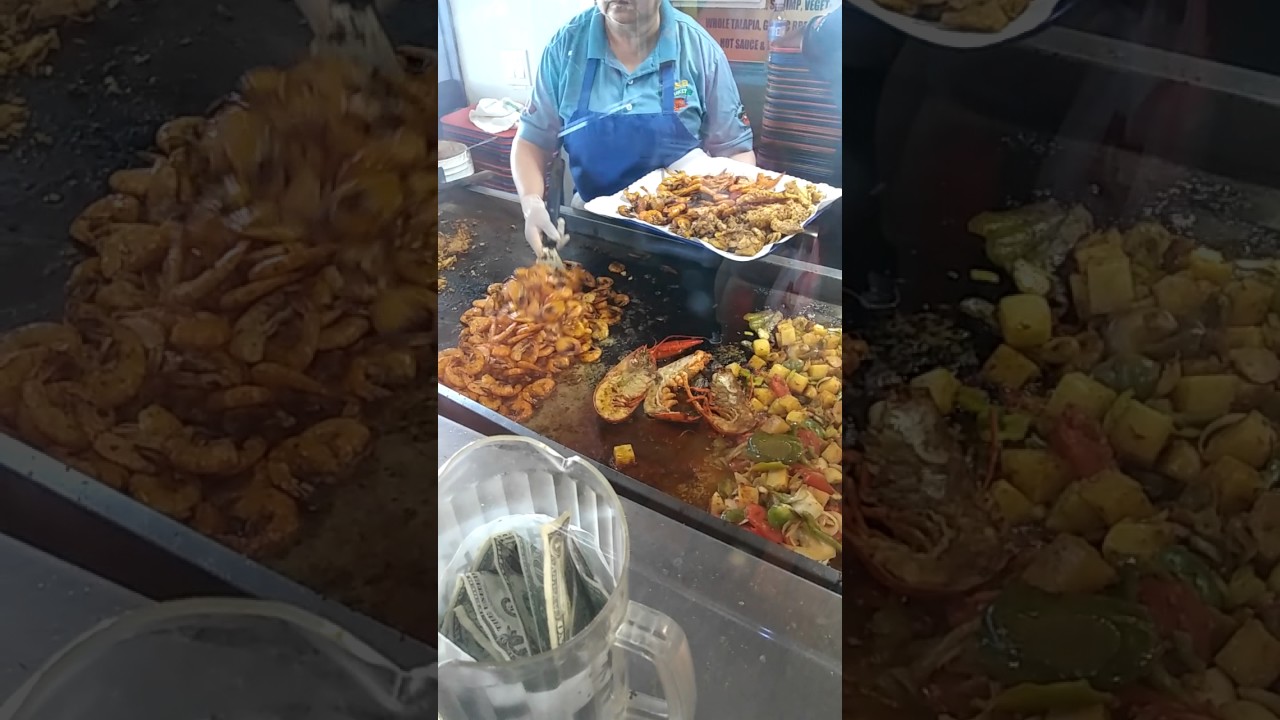 Fish Market In Ports Of Call San Pedro California