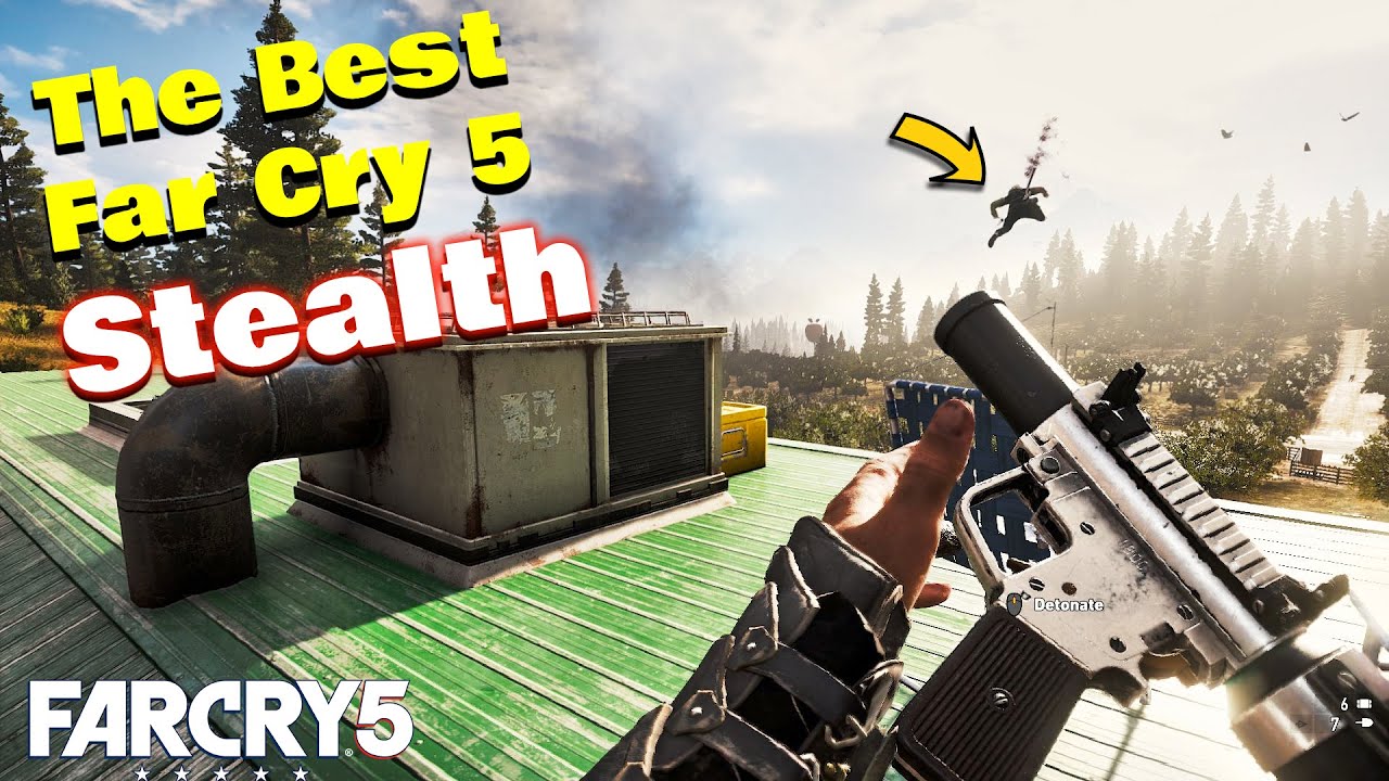 Far Cry 5: My Most Badass Outpost Liberation Stealth Gameplay