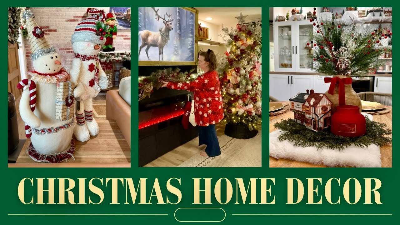 🎄NEW 🎅 CHRISTMAS 2024 DECORATING VIDEO ~ DECORATE WITH ME FOR CHRISTMAS 2024 ~ 2024 Decor ideas
