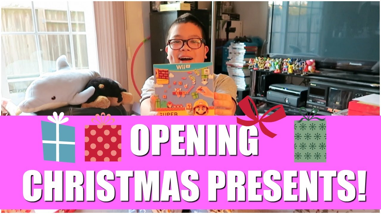 OPENING CHRISTMAS PRESENTS 2015 - December 25, 2015