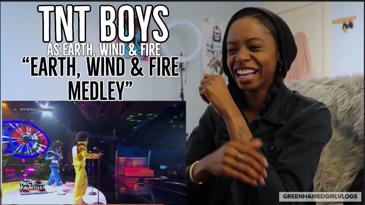 TNT Boys as Earth, Wind & Fire (YFSF) REACTION!!!