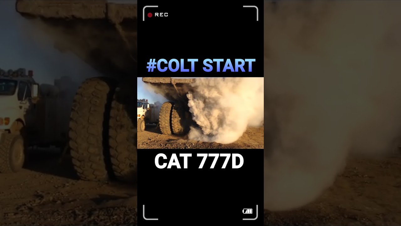 CAT 777D  #COLT START #shorts