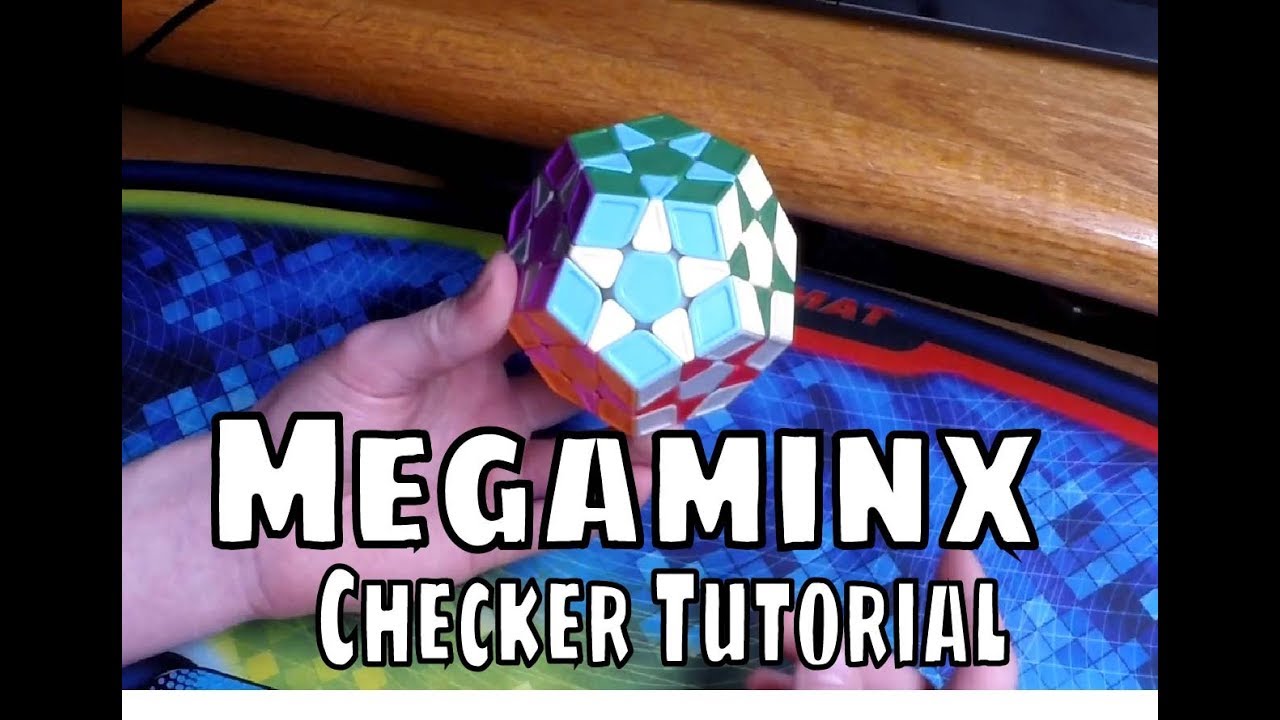 MEGAMINX CHECKER PATTERN - NO DISASSEMBLY REQUIRED - Quick Tutorial