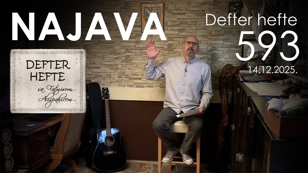 NAJAVA Defter hefte 593, 14.12.2025.
