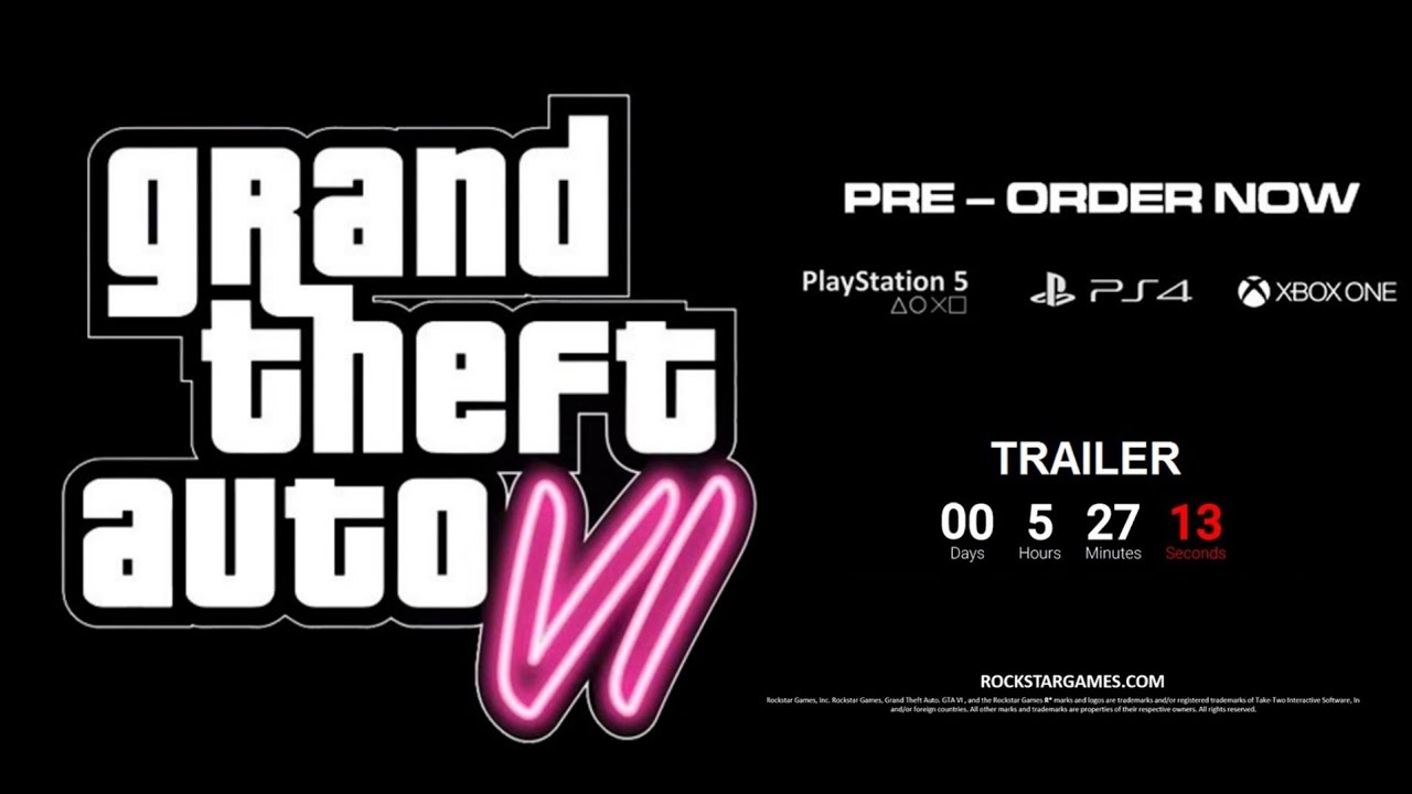 GRAND THEFT AUTO 6 TRAILER: GTA 6 TRAILER GRAPHIC ENGINE (2023)