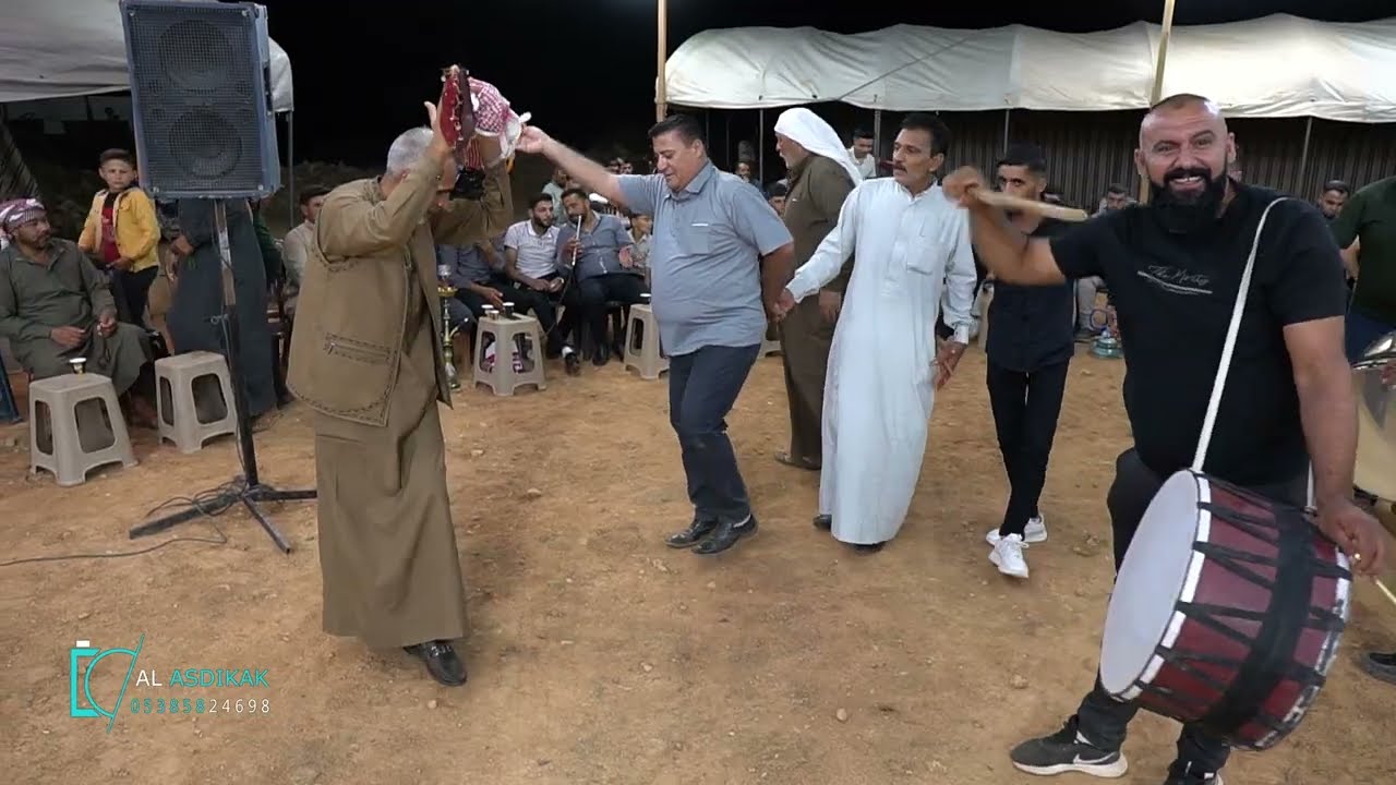 أفراح أهالي( الشيخ علوان) حنة العريس( وليد ياسرمحمد عبدو) يحيها لكم الفنان خالد الابراهيم(2)