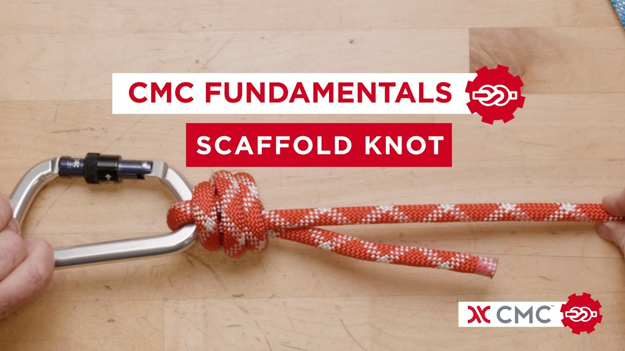 How to tie a Scaffold Knot | CMC Fundamentals | Learn Your Knots