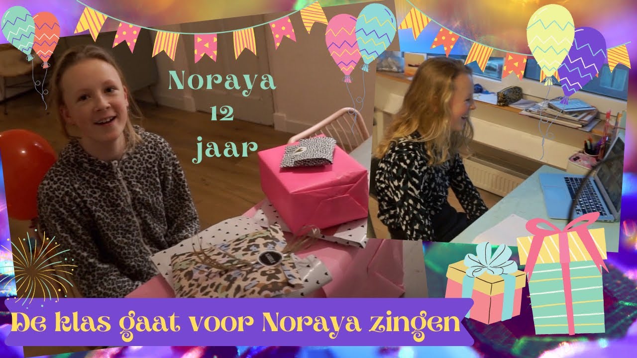 Verjaardag noraya🥳 Hoera Noraya is jarig🎉🎈🎁 (Verjaardagsvlog - daanliesenkids)