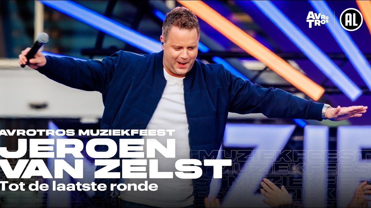 Jeroen van Zelst - Tot de laatste ronde (LIVE) • Muziekfeest op het Plein 2025