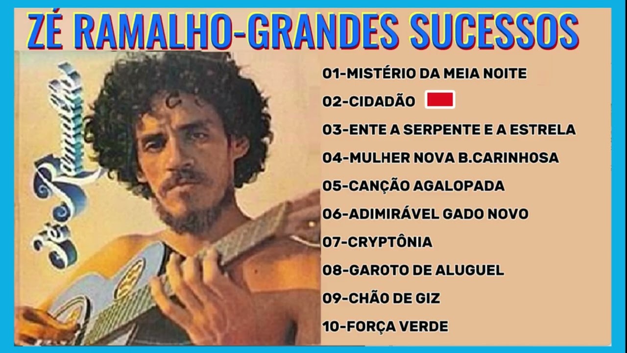 ZÉ RAMALHO GRANDES SUCESSOS