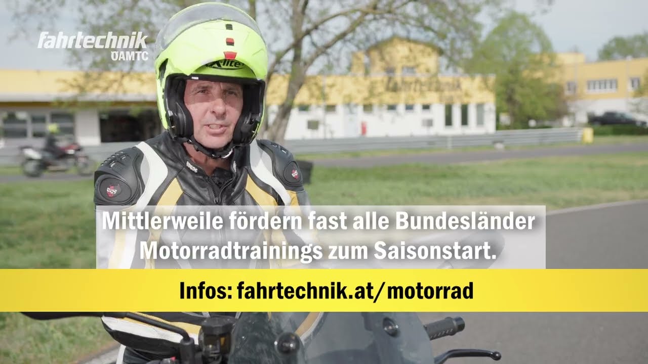 Motorrad Saisonstart | Landesf&ouml;rderung sichern