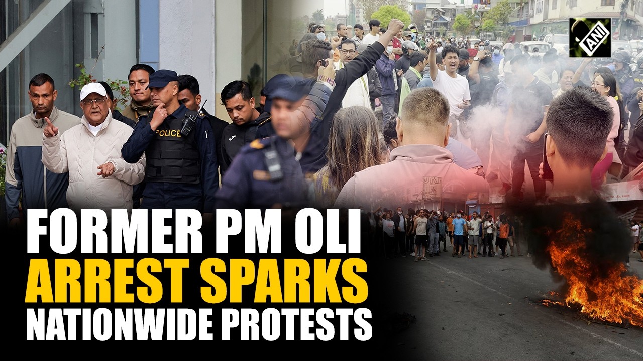 Nepal Erupts in Protest After Arrest of Former PM KP Sharma Oli