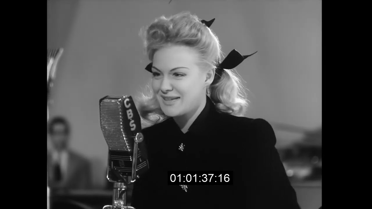 Betty Hutton sings 