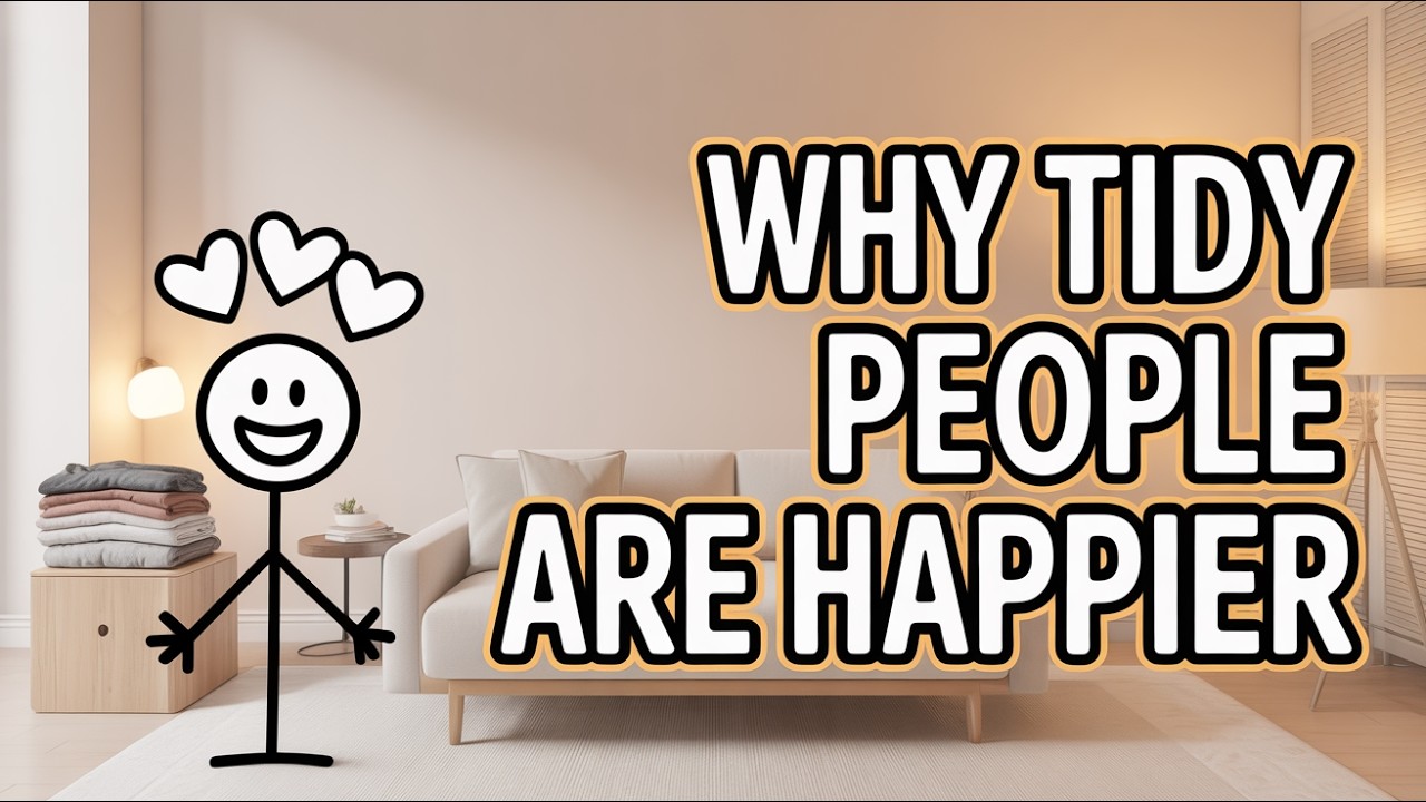 The psychology of people who love tidying up the house 🧠✨