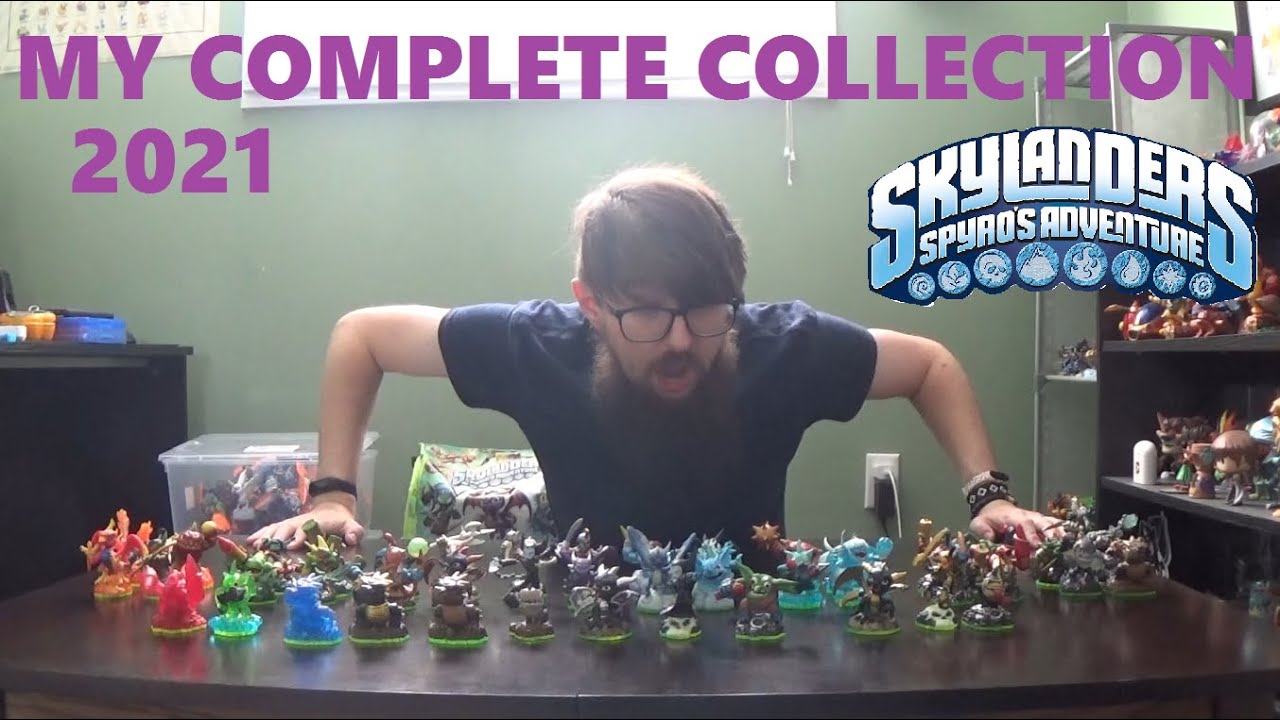 MY COMPLETE SKYLANDERS COLLECTION | Spyros Adventure [2021 Edition]
