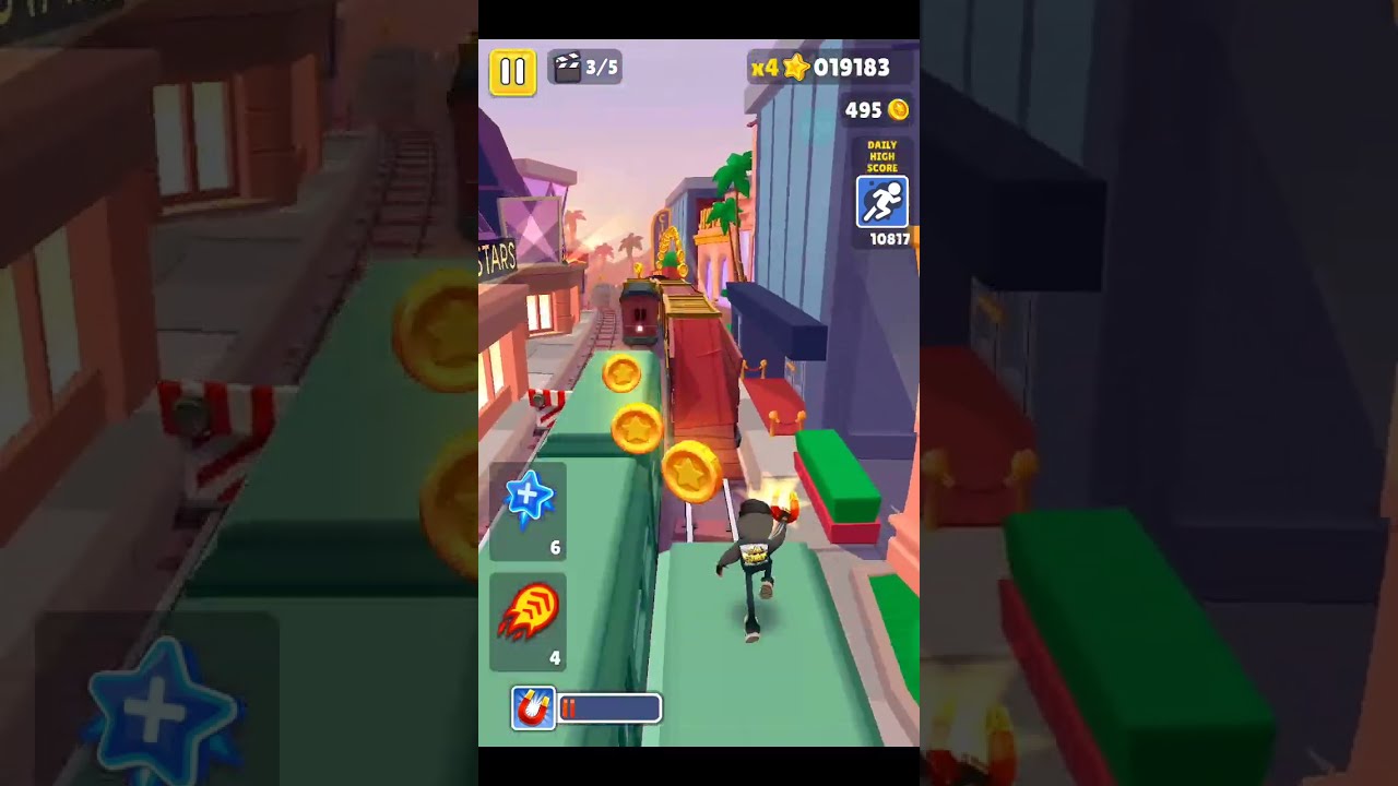 Subway surf game play