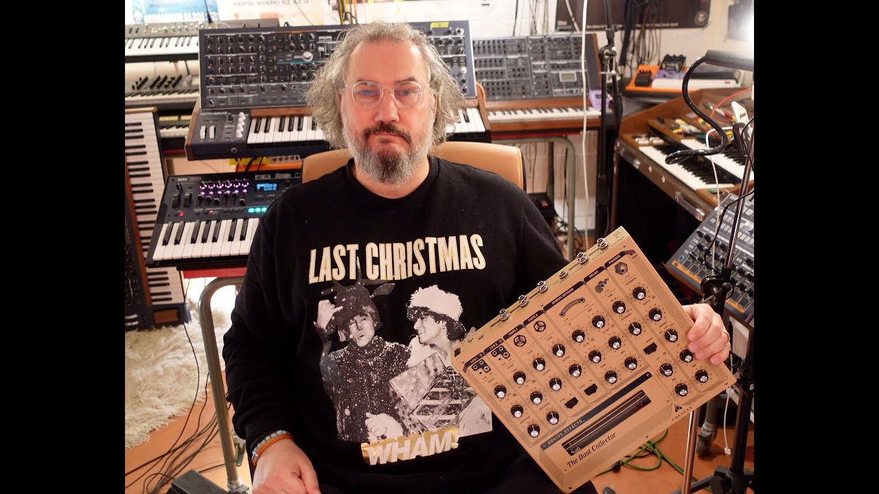Finegear The Dust Collector deeper Review (Christmas Special) - Drumbrute, Matrixbrute & Korg opsix