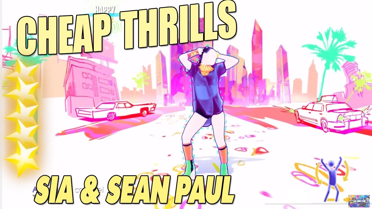 🌟 Just Dance 2017 : Cheap Thrills - Sia ft Sean Paul | 4 Stars | Just Dance Like All Stars 🌟