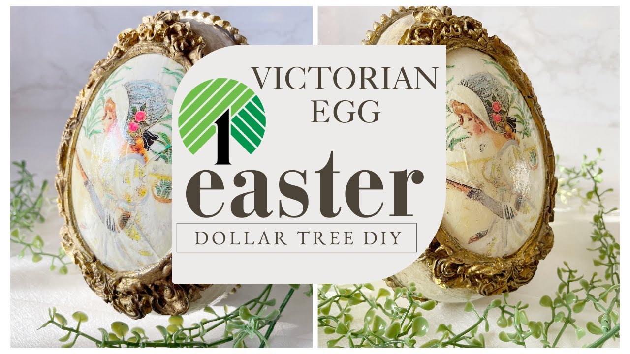 DOLLAR TREE DIY: Victorian Egg