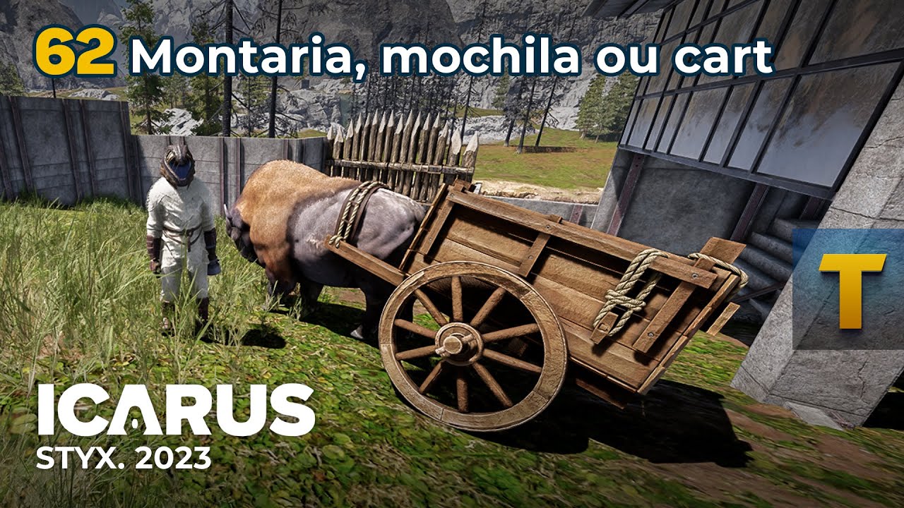 ICARUS BR 2023 062 - Sela B&aacute;sica Para Montaria? B&uacute;falo Pack (Mochila)? Ou B&uacute;falo Cart (Carretinha)?