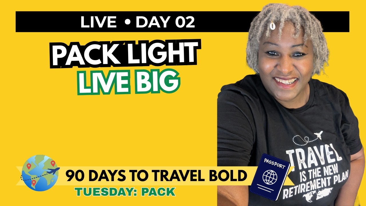 Stop Packing Fear: Travel Lighter After 50
