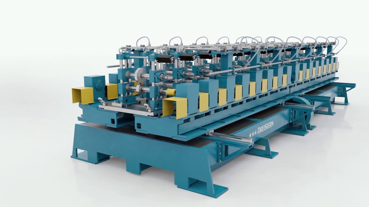 DPMflex - The latest generation of the DREISTERN double roll forming machine