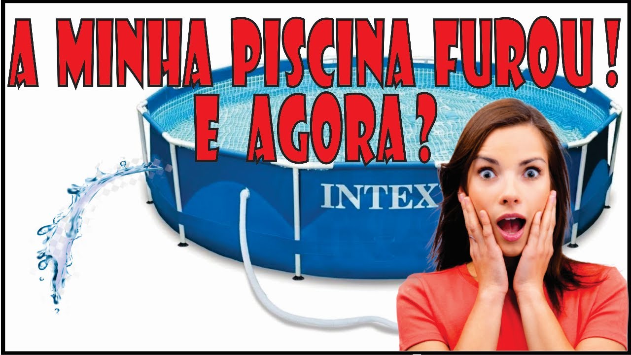 Como Remendar Piscina de Lona da INTEX