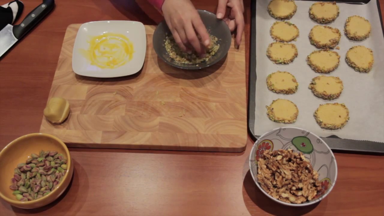 GALLETAS DE PISTACHOS Y NUECES [RECETA COMPLETA, RIQUÍSIMAS!]