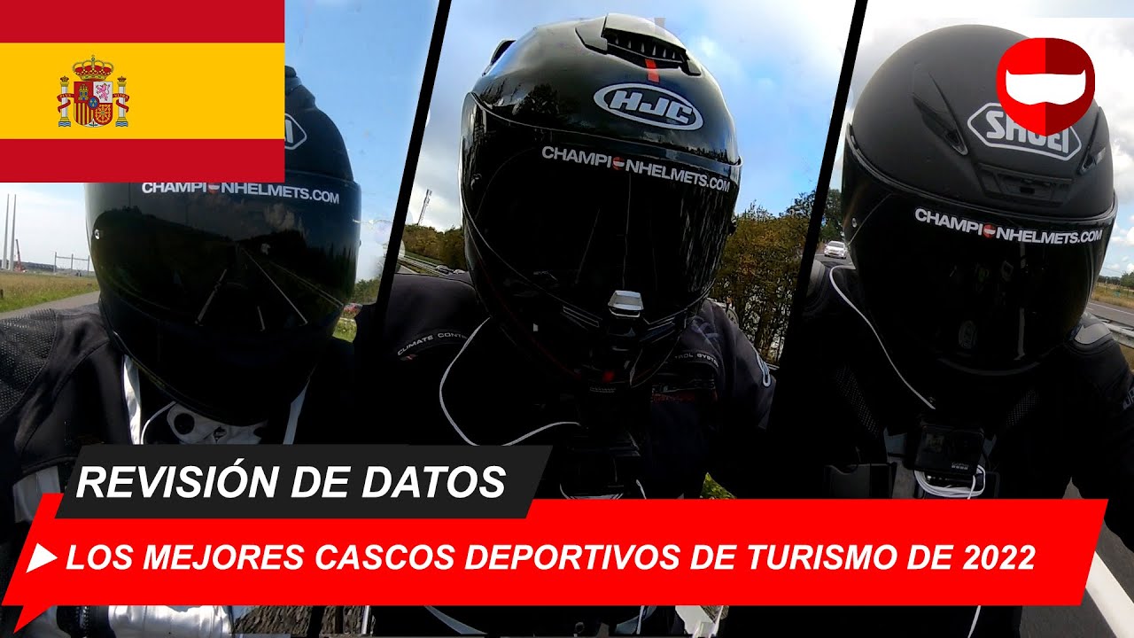 Los 10 mejores cascos deportivos de turismo de 2022 - Champion Helmets