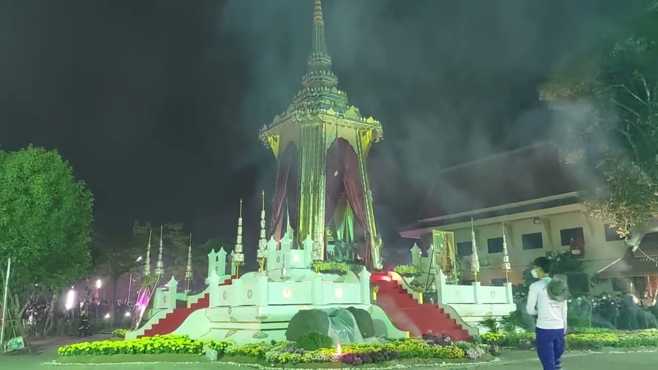 พิธีส่งสะการ🔥หลวงปู่ครูบาเจ้าอินถา ปญฺญาวชิโร วัดศรีลังกา(ต้นโชค) ต.หนองตอง อ.หางดง จ.เชียงใหม่ 🙇🙇🙇