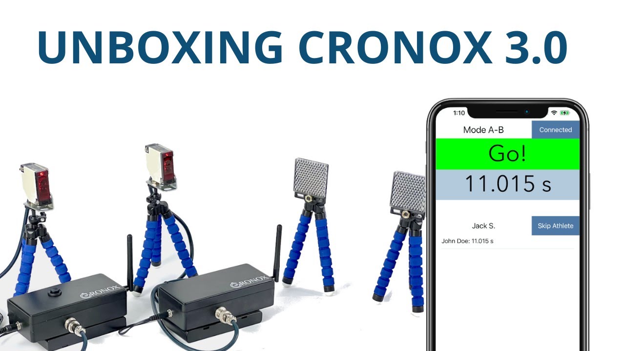 Unboxing cron&oacute;metro de fotoc&eacute;lulas | Cronox 3.0 | Realiza tu primera sesi&oacute;n